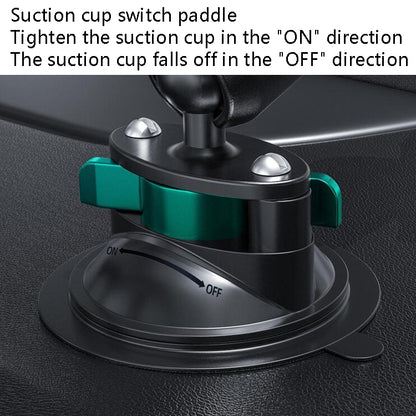 Bus Truck Mobile Phone Bracket Suction Cup Car Mobile Phone Bracket, Folding Flat Back Clip