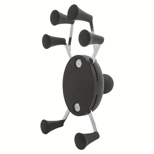 Support de téléphone portable universel Eagle Claws X-Type à six griffes en métal pour vélo et moto, noir, rouge, vert