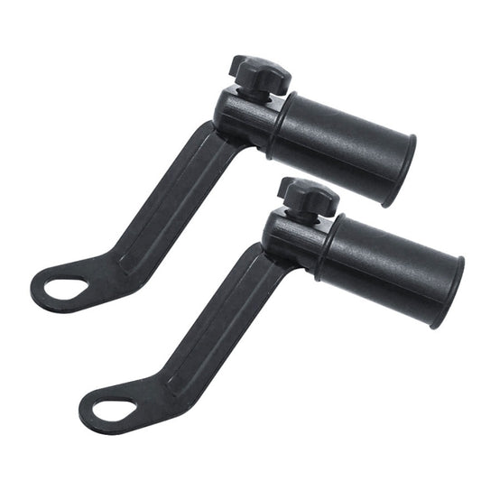 2 PCS Cadre de transfert d'installation de poignée Support de fixation de rétroviseur de moto en métal, Cadre de transfert