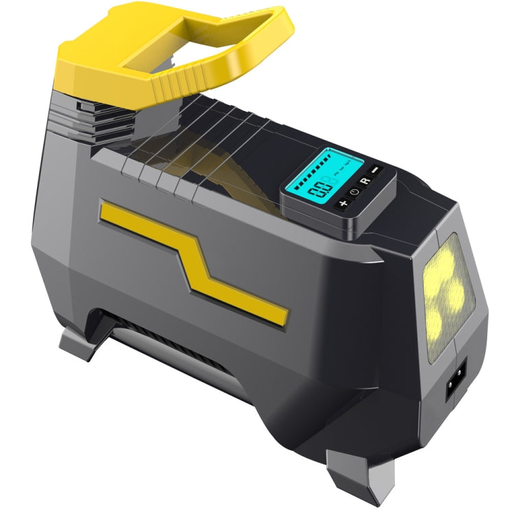 Pompe à air d'éclairage LED multifonctionnelle haute puissance pour véhicule avec affichage numérique, Spéc. : voiture 12 V, voiture 12 V numérique