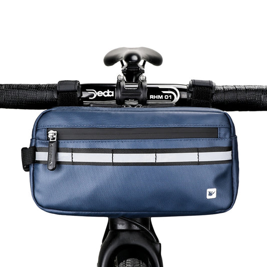 Rhinowalk X20990 Sacoche avant de vélo multifonction, Noir, Gris, Bleu
