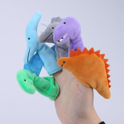 Animal Finger Dolls Plush Toys For Preschool Education, 7.5cm
