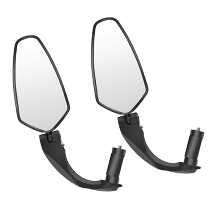 1 Pair WEST BIKING Bicycle Rearview Mirror Adjustable Mirror Mountain Bike Foldable Rearview Mirror