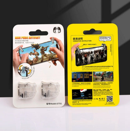 4 Paris GT01 Mini Auxiliary Shooting Gamepad with Alloy Mechanical Feel Buttons, GT01
