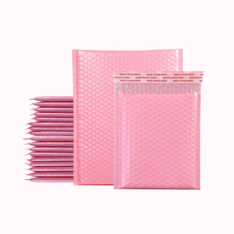 100 PCS Pink Co-Extrusion Film Bubble Bag Logistics Packaging Thickened Packaging Bag Size：