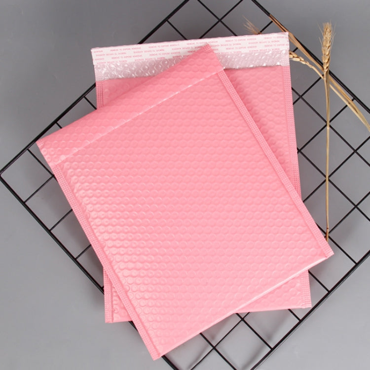 100 PCS Pink Co-Extrusion Film Bubble Bag Logistics Packaging Thickened Packaging Bag Size：
