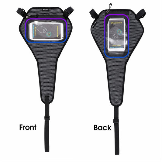 WEST BIKING YP0719251 Sac de téléphone portable pour vélo Véhicules routiers Filet anti-transpiration