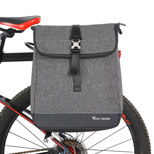 WEST BIKING YP0707259 Sacoches de vélo pour porte-bagages, sacoche de vélo multifonction pour ordinateur, sac à dos de VTT, WEST BIKING YP0707259