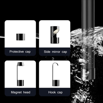 Industrial Dual-Lens Endoscope HD Handheld Screen Pipe Car Inspection Tool, Line Length 1m, Line Length 5m, Line Length 10m