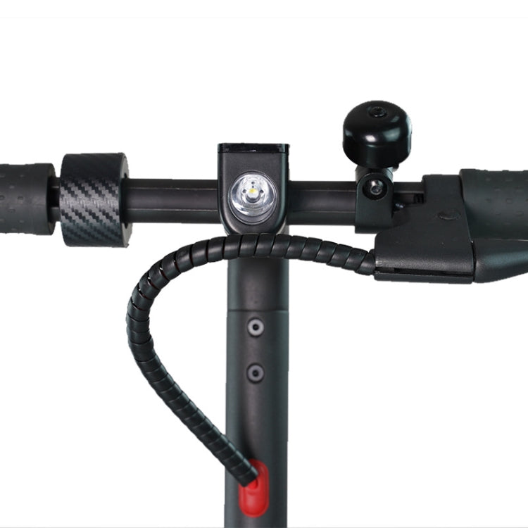 4 pièces de harnais de scooter, ligne de changement de tuyau, accessoires de tuyau d'enroulement pour Xiaomi Mijia M365, longueur de câble : 1 m, bleu, blanc, rouge, noir, jaune