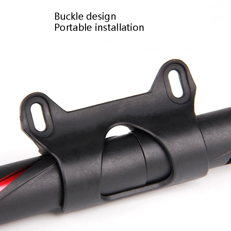 BG-Y2326 Bicycle Pump Portable Mini Home Charging Basketball Air Tube, Black Red, Black Gold, Black Blue