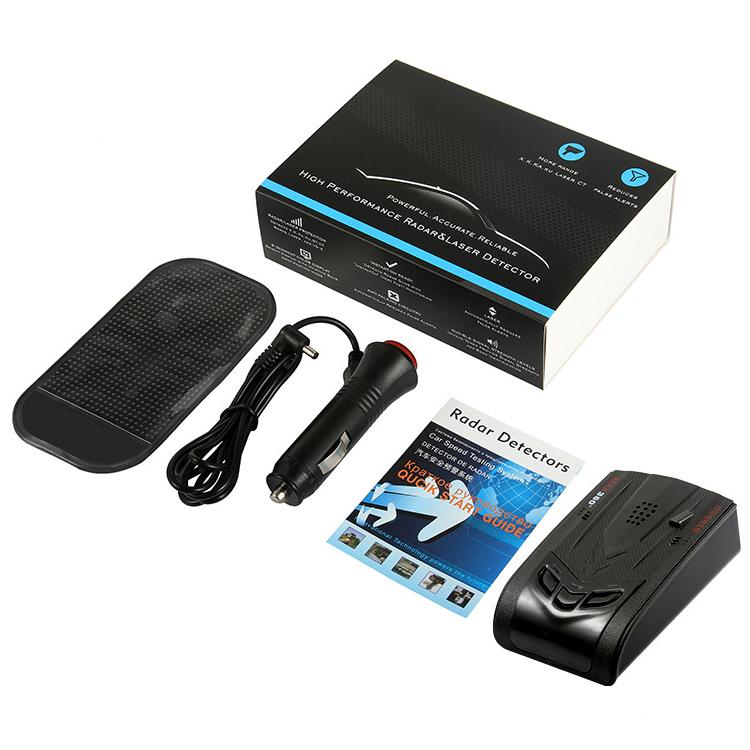 STR550 Laser Radar Speaker Car Mobile Speaker Auto Electronic Dog Support English / Russian, STR550