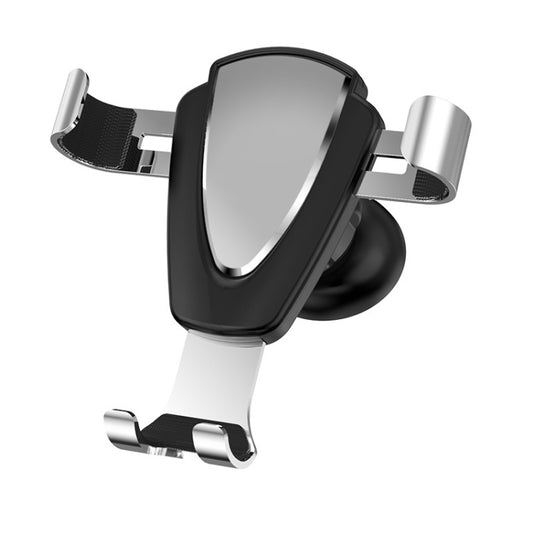Support de téléphone portable multifonction avec sortie d'air pour voiture, cadre de navigation, argent spatial, or tyran, rouge agréable, gris foncé