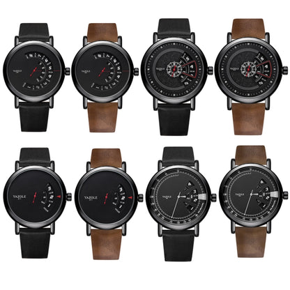 YAZOLE Turntable Men Quartz Watch, 509 Black Tray Black Belt, 509 Black Tray Brown Belt, 510 Black Tray Black Belt, 510 Black Tray Brown Belt, 511 Black Tray Black Belt, 511 Black Tray Brown Belt, 518 Black Tray Black Belt, 518 Black Tray Brown Belt   ...