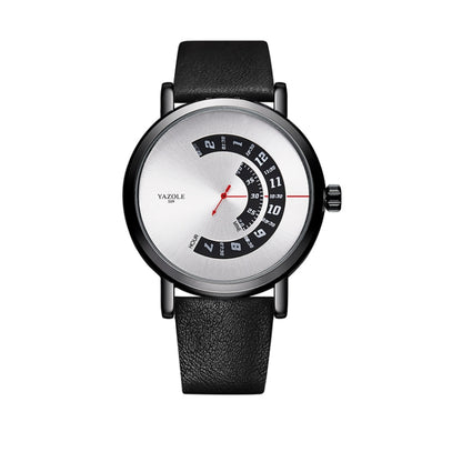YAZOLE Turntable Men Quartz Watch, 509 Black Tray Black Belt, 509 Black Tray Brown Belt, 510 Black Tray Black Belt, 510 Black Tray Brown Belt, 511 Black Tray Black Belt, 511 Black Tray Brown Belt, 518 Black Tray Black Belt, 518 Black Tray Brown Belt   ...