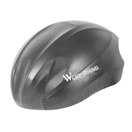 WEST BIKING YP0708080 Couvre-casque de vélo de route VTT coupe-vent, anti-poussière, réfléchissant, imperméable, WEST BIKING YP0708080(Gris Foncé), WEST BIKING YP0708080(Bleu)