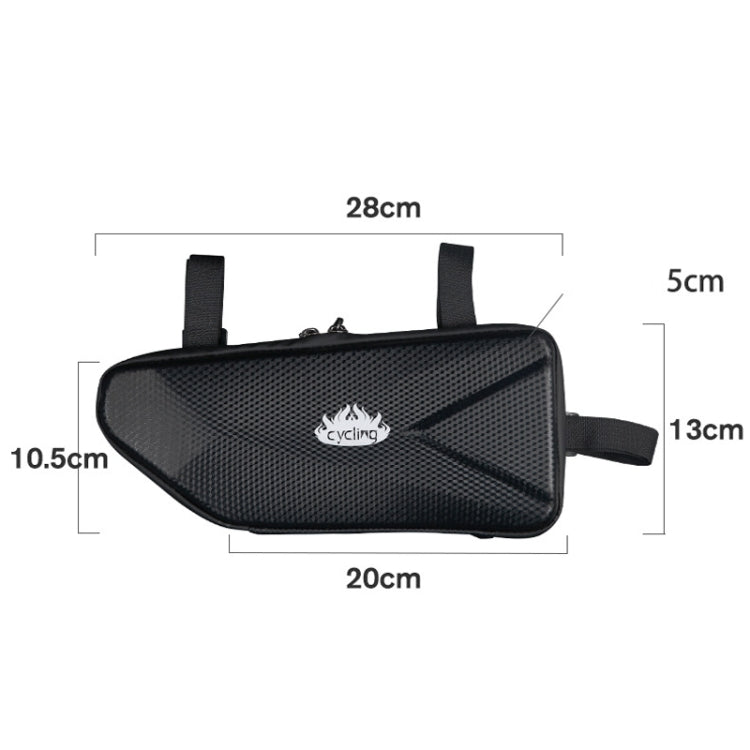 BW4 Bicycle Triangle Bag EVA Hard Shell Bag, BW4