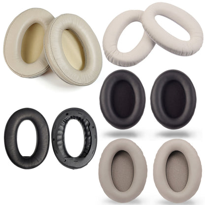 2 PCS Headset Comfortable Sponge Cover For Sony WH-1000xm2/xm3/xm4, (1000X / 1000XM2)Black Protein With Card Buckle, (1000X / 1000XM2)Beige Protein With Card Buckle, (1000X / 1000XM2)Black Lambskin, (1000X / 1000XM2)Champagne Gold Lambskin�������������...