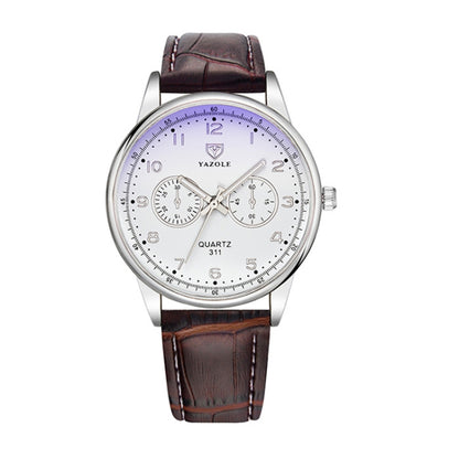 YAZOLE Men Business Quartz Watch, 314 Black Tray Black Belt, 314 Black Tray Brown Belt, 314 White Tray Black Belt, 314 White Tray Brown Belt, 311 Black Tray Black Belt, 311 Black Tray Brown Belt, 311 White Tray Black Belt, 311 White Tray Brown Belt    ...