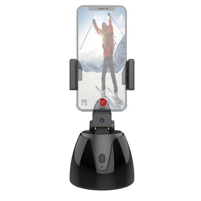 360-Degree Smart Follow-Up Selfie Live Video Recording Tripod Heads, Battery Tripod Heads, Charging Tripod Heads