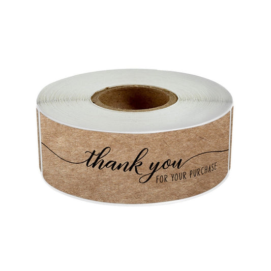 10 Rolls Rectangular Sealing Sticker Label Sticker, F108, F109, F110