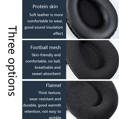 2PCS For Beyerdynamic DT131/DT235/DT231/DT234 Headset Cover, Flannel Type, Net Cloth Type, Protein Type