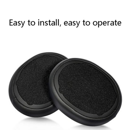 2 PCS Headphones Sponge Cover For Skullcandy Crusher 3.0 Wireless, For Skullcandy Crusher 3.0(Black), For Skullcandy Crusher 3.0(Red)