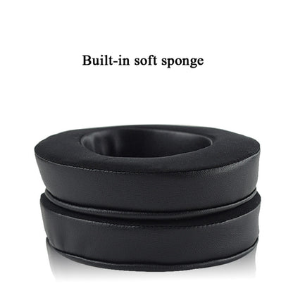 2 PCS Ice Feeling Gel Earmuffs Sponge Sleeve Earmuffs Are Suitable for Razer Meng Cat Pink Crystal Edition Beihai Giant Monster V2 RGB Symphony Headphones, Black, Gray