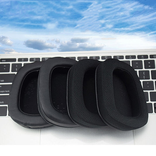 2 PCS D0005 Headphone Sponge Cover Headphone Earmuffs Head For Logitech G633 / G933 / G933S, Colour: Net Cloth, Net Cloth, Protein Skin