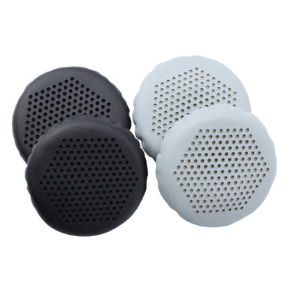 2 PCS Headphones Leather Earmuffs For Edifier W570BT / W670BT, Black, Silver Gray