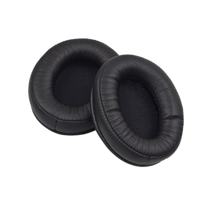 2 PCS Headset Sponge Cover Ear Pad Leather Case For Kingston Cloud Silver II, Colour: Black, Black, Black Splicing, White Splicing, Grid, Lambskin Black, Lambskin White