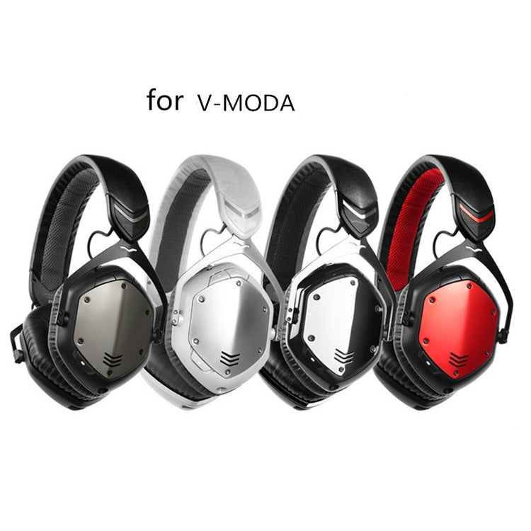 2 PCS Suitable for V-Moda LP/M100/LP2 Headest Sponge Cover Earmuffs, Black Black Net