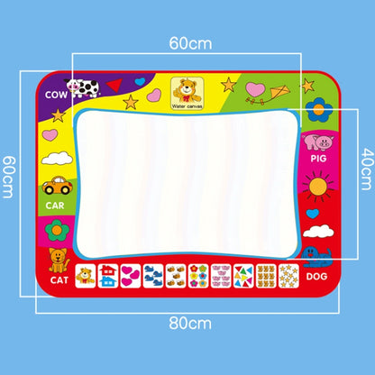 Children Magic Graffiti Water Drawing Mat, Style:, Large Color-Bagged, Large Color-Boxed, Small Four Color-Bagged, Animals, Ocean, Folding Two-sided, Large Four Color-Bagged