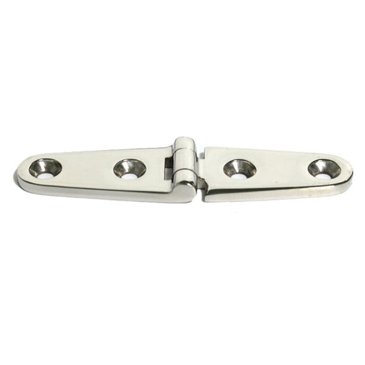 Four-Hole Stainless Steel Hinge 316 Flat Open Bearing Hinge, 103 x 27mm
