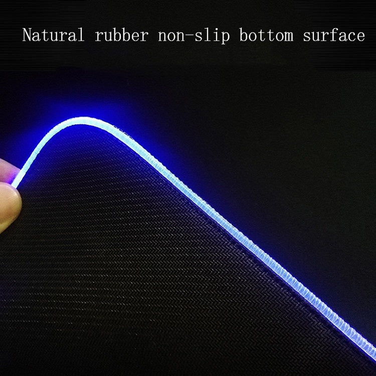 F-01 Rubber Thermal Transfer RGB Luminous Non-Slip Mouse Pad, 250x350x3mm, 250x350x4mm, 260x390x3mm, 260x390x4mm, 300x350x3mm, 300x350x4mm, 350x600x3mm, 350x600x4mm, 300x800x3mm, 300x800x4mm