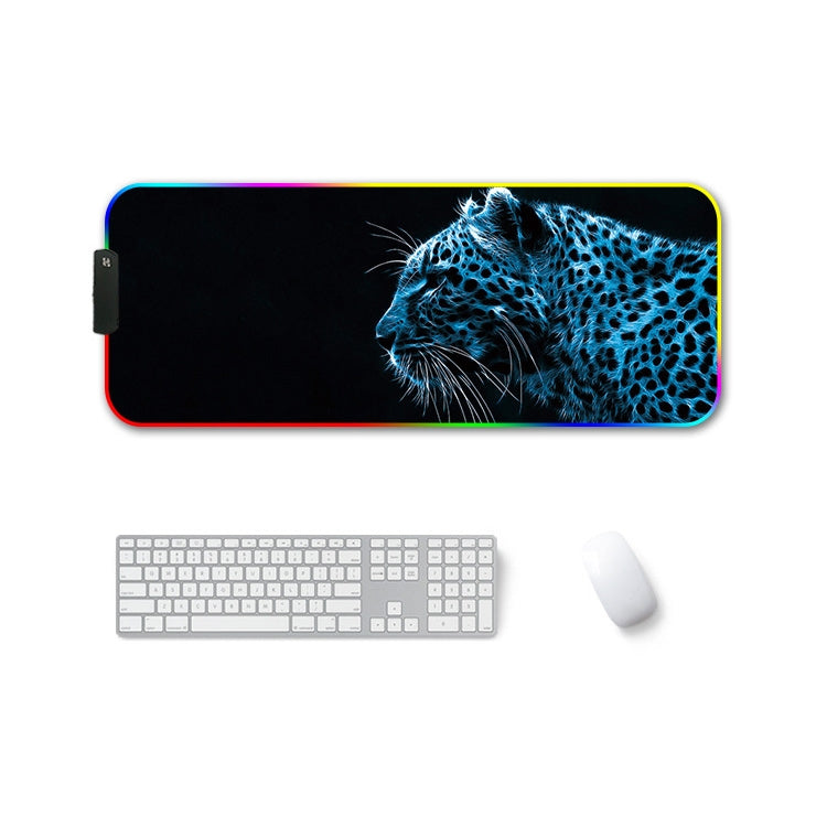 F-01 Rubber Thermal Transfer RGB Luminous Non-Slip Mouse Pad, 250x350x3mm, 250x350x4mm, 260x390x3mm, 260x390x4mm, 300x350x3mm, 300x350x4mm, 350x600x3mm, 350x600x4mm, 300x800x3mm, 300x800x4mm