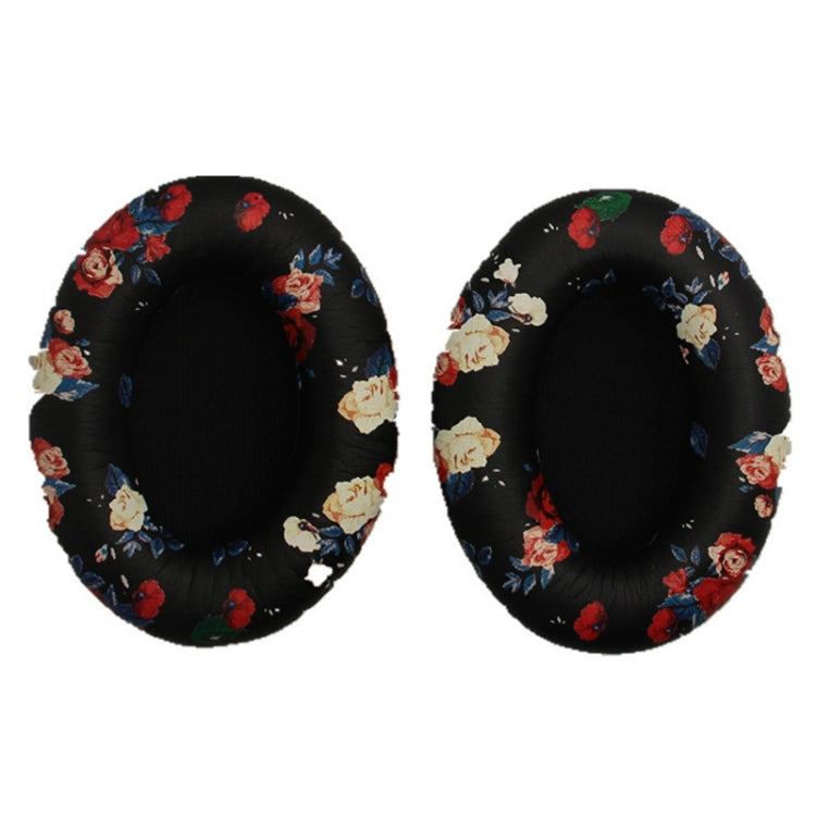 2 PCS Headset Sponge Cover For BOSE QC15 / QC3 / QC2 / QC25 / AE2 / AE2i, Print Color + Blue LR, White + Blue LR, Print Color + Black, Black + Black, White + Black, Print Color + Gray, Khaki  + Gray, Coffee  + Gray, White  + Gray, Gray  + Gray���������...