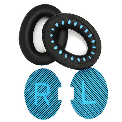 2 PCS Headset Sponge Cover Earmuffs With Cotton Pad For Bose QC2 / QC15 / AE2, Protein Skin