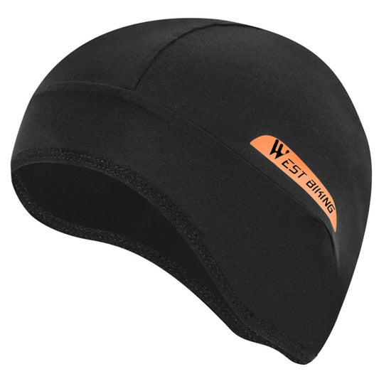 West Biking YP0201294 Chapeau d'été en soie glacée, cagoule coupe-vent, doublure de casque respirante et à séchage rapide, bonnet de cyclisme en soie glacée (Noir), bonnet de cyclisme en soie glacée (Gris)