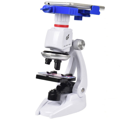 Students Scientific Experimental Equipment Biological Microscope, Style:, C2156 With Phone Holder, C2155