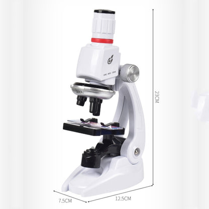 Students Scientific Experimental Equipment Biological Microscope, Style:, C2156 With Phone Holder, C2155