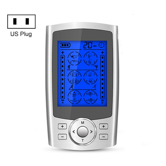 24-Mode Digital Electronic Pulse Massager Intelligent Whole Body Physical Therapy Meridian Massager, US Plug, EU Plug, AU Plug, UK Plug