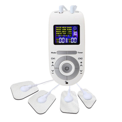 100B 12-mode Digital Meridian Physiotherapy Instrument Electronic Acupoint Pulse Acupuncture Massager, Battery Type