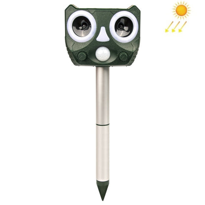 119A Outdoor Solar Ultrasonic Insect Repellent Animal Repellent, Ultrasonic Insect Repellent
