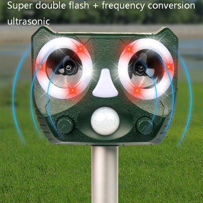 119A Outdoor Solar Ultrasonic Insect Repellent Animal Repellent