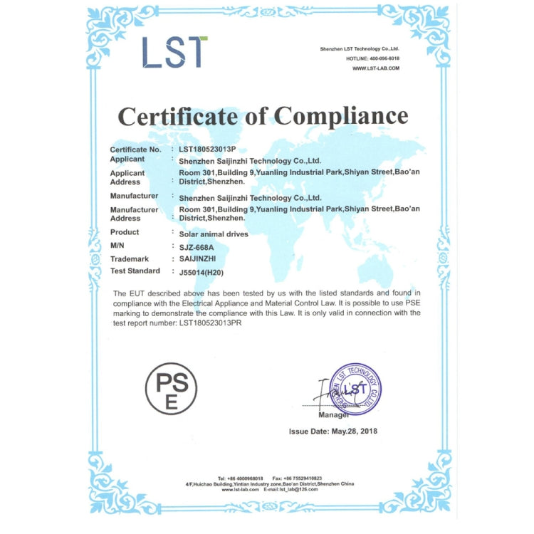 119A Outdoor Solar Ultrasonic Insect Repellent Animal Repellent, Ultrasonic Insect Repellent