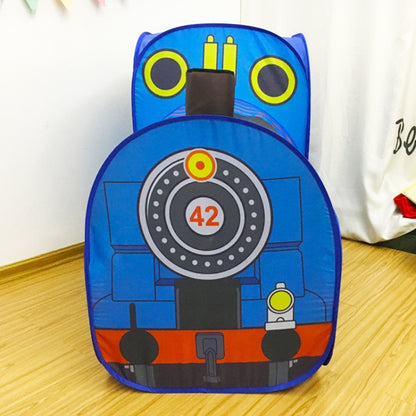 Tente pour enfants Maison de jeu pliable en forme de train Tunnel de jeu intérieur Piscine à balles océanique, Tente de jeu pour enfants