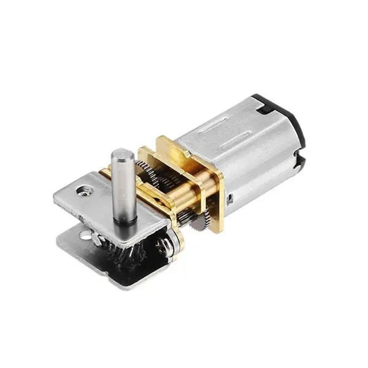 Moteur à vis sans fin GW12N20 à faible vitesse, ultra-mini, autobloquant, pour voiture robotisée intelligente, 6 V 10 tr/min, 6 V 30 tr/min, 6 V 55 tr/min, 6 V 100 tr/min, 12 V 20 tr/min, 12 V 60 tr/min, 12 V 110 tr/min, 12 V 200 tr/min