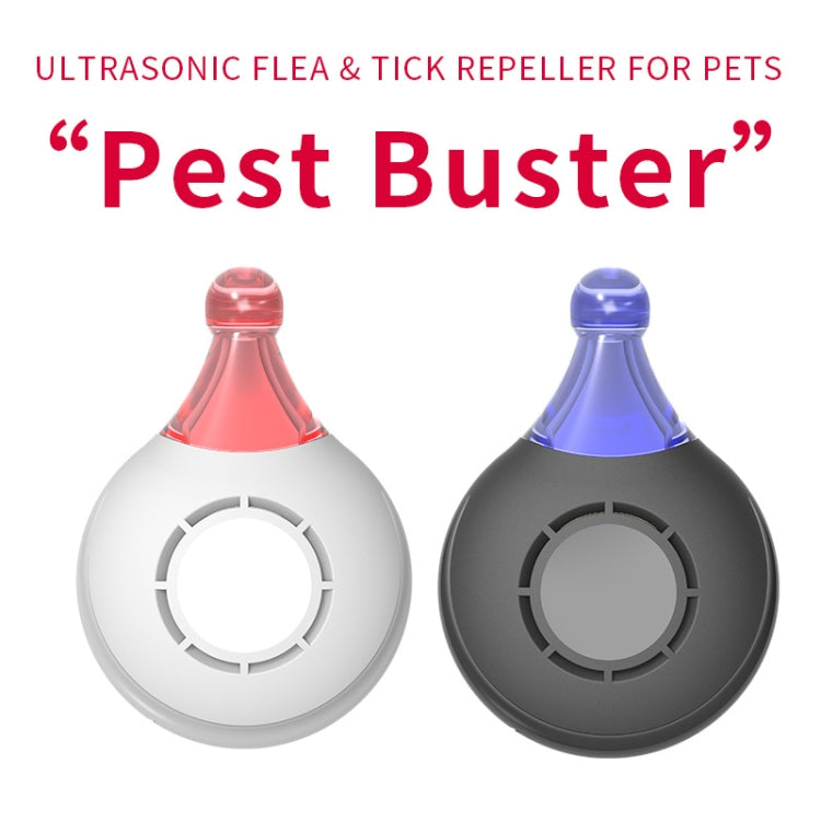 Outdoor Portable Ultrasonic Insect Repellent Pet Multifunctional Repellent, Black, White