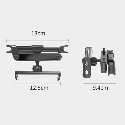 Car Seat Telescopic Bracket Car Rear Pillow Mobile Phone Bracket, 06 Upgrade Version Black, 06 Upgrade Version Red